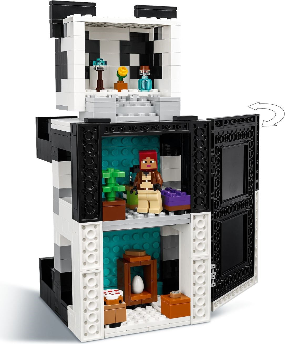LEGO Minecraft Series 21245 The Panda Haven- Auzzi Store