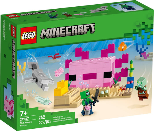 LEGO Minecraft 21247 and 21243 Set Bundle