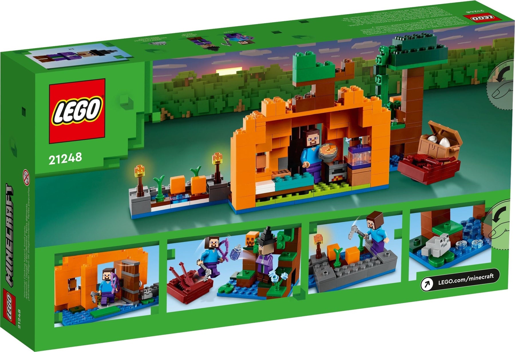 LEGO Minecraft Series 21248 The Pumpkin Farm- Auzzi Store