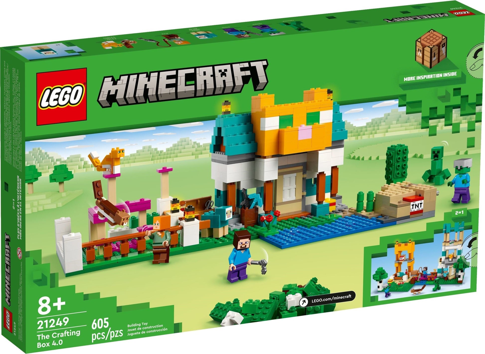 LEGO Mincraft Series 21249 The Crafting Box 4.1- Auzzi Store