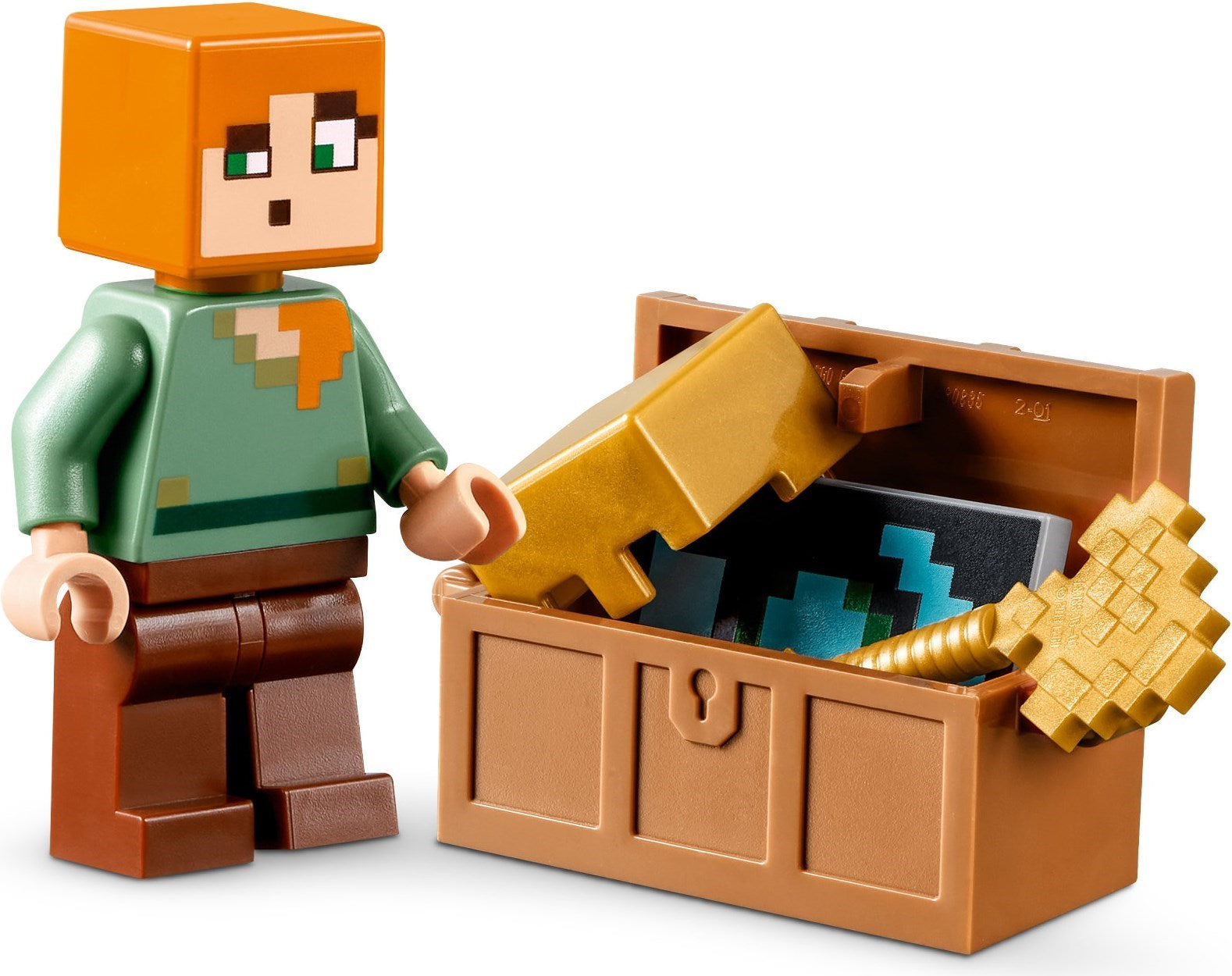LEGO Minecraft 21252 The Armory Set - SuperSaverAU - view 4