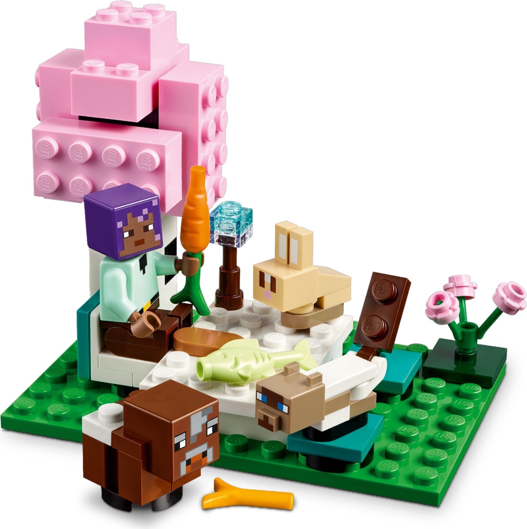 LEGO Minecraft The Animal Sanctuary 21252 - SuperSaverAU - view 2