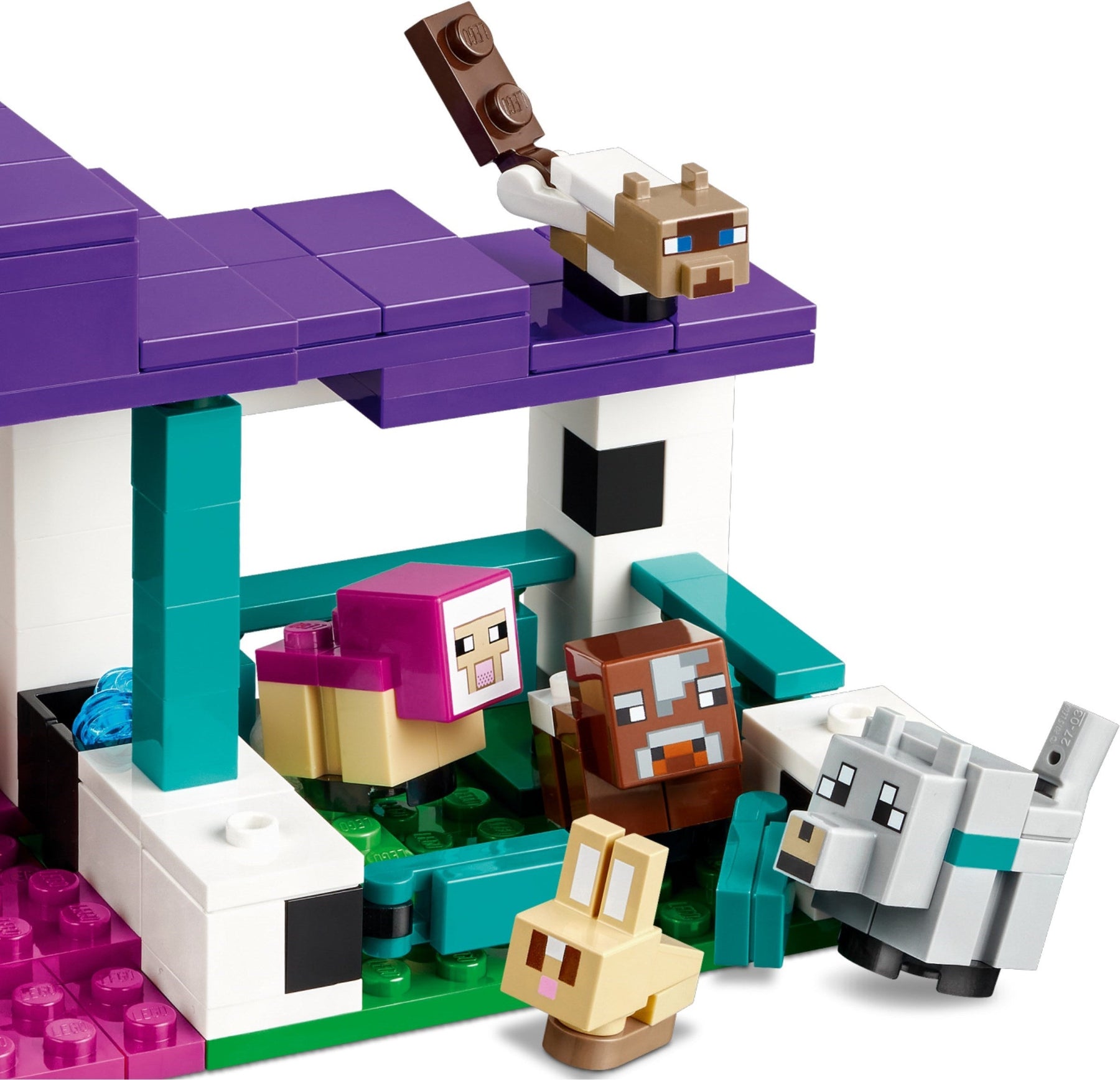LEGO Minecraft The Animal Sanctuary 21252 - SuperSaverAU - view 3