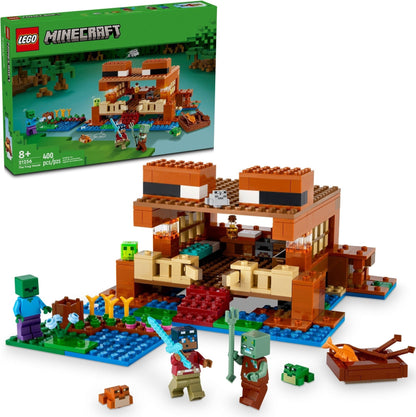 LEGO Minecraft Series 21256 The Frog House- Auzzi Store