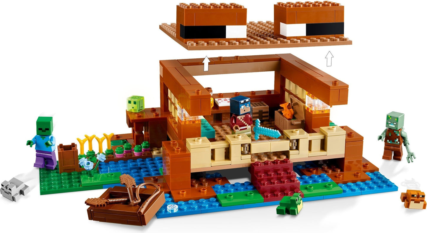LEGO Minecraft Series 21256 The Frog House- Auzzi Store