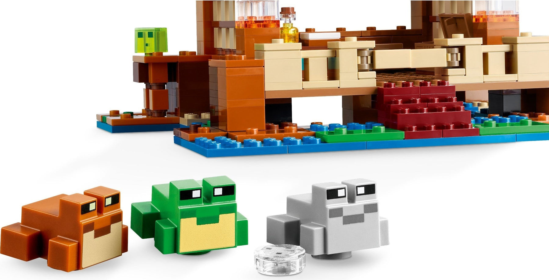 LEGO Minecraft Series 21256 The Frog House- Auzzi Store
