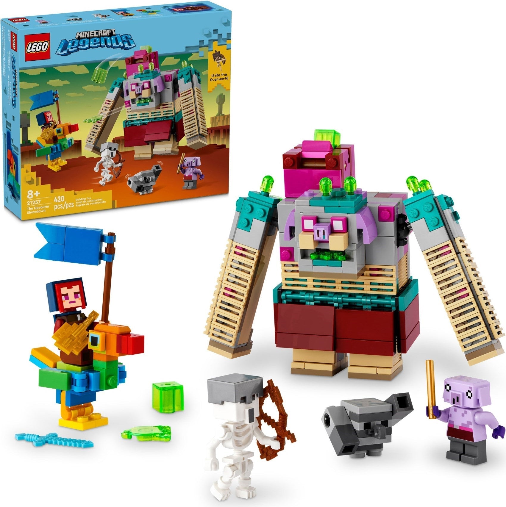 LEGO Minecraft Series 21257 The Devourer Showdown- Auzzi Store