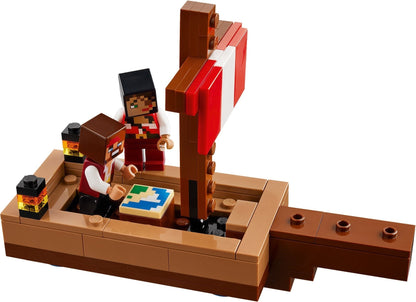 LEGO Minecraft 21259 The Pirate Ship Voyage- Auzzi Store