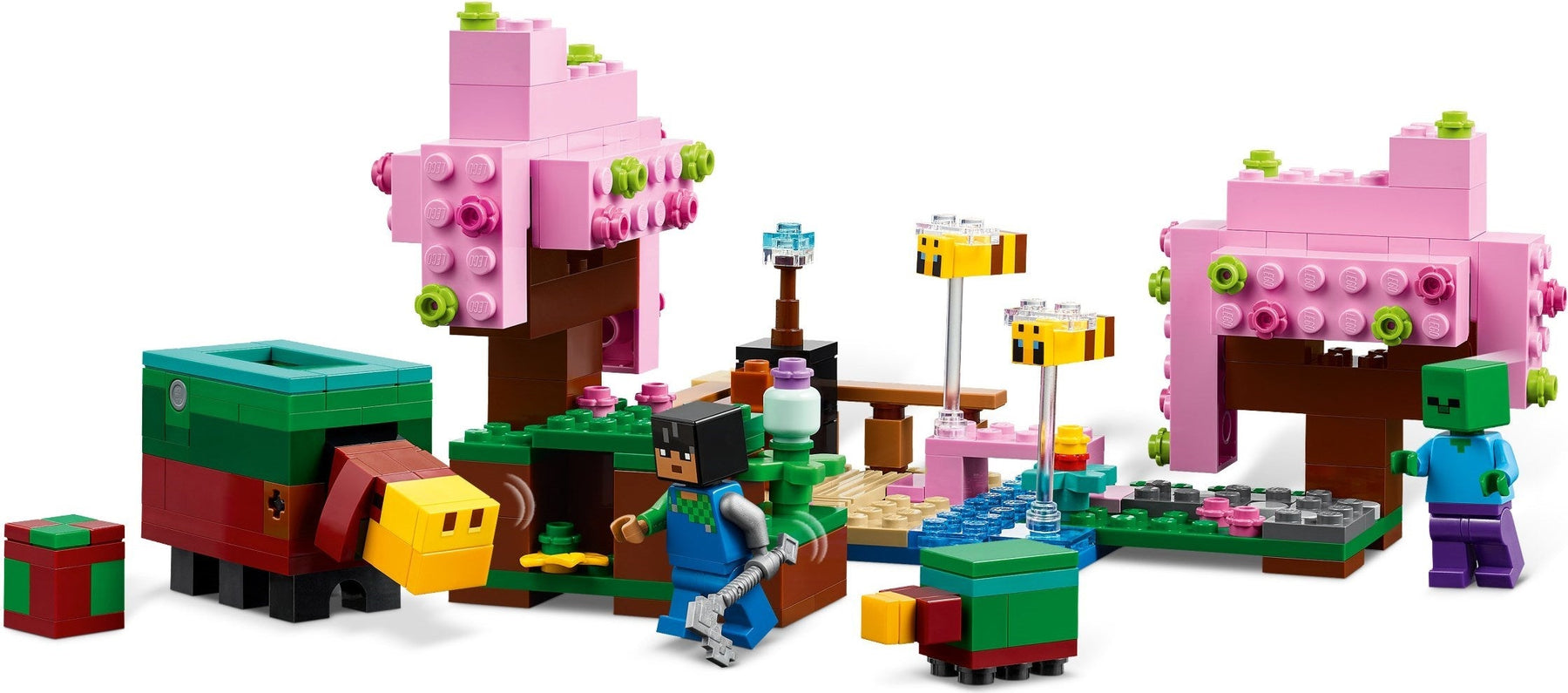 LEGO Minecraft 21260 The Cherry Blossom Garden - SuperSaverAU - view 1