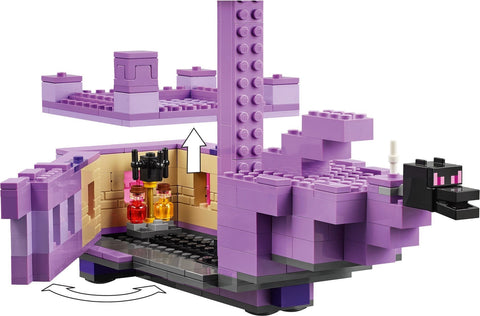 LEGO Minecraft 21264 Ender Dragon & End Ship Set - SuperSaverAU - view 1