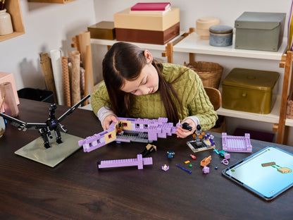 LEGO Minecraft 21264 Ender Dragon & End Ship Set