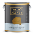 Porter S 2L Sundance Eggshell Finish Washable Paint - 2L - Turmeric - SuperSaverAU - view 1