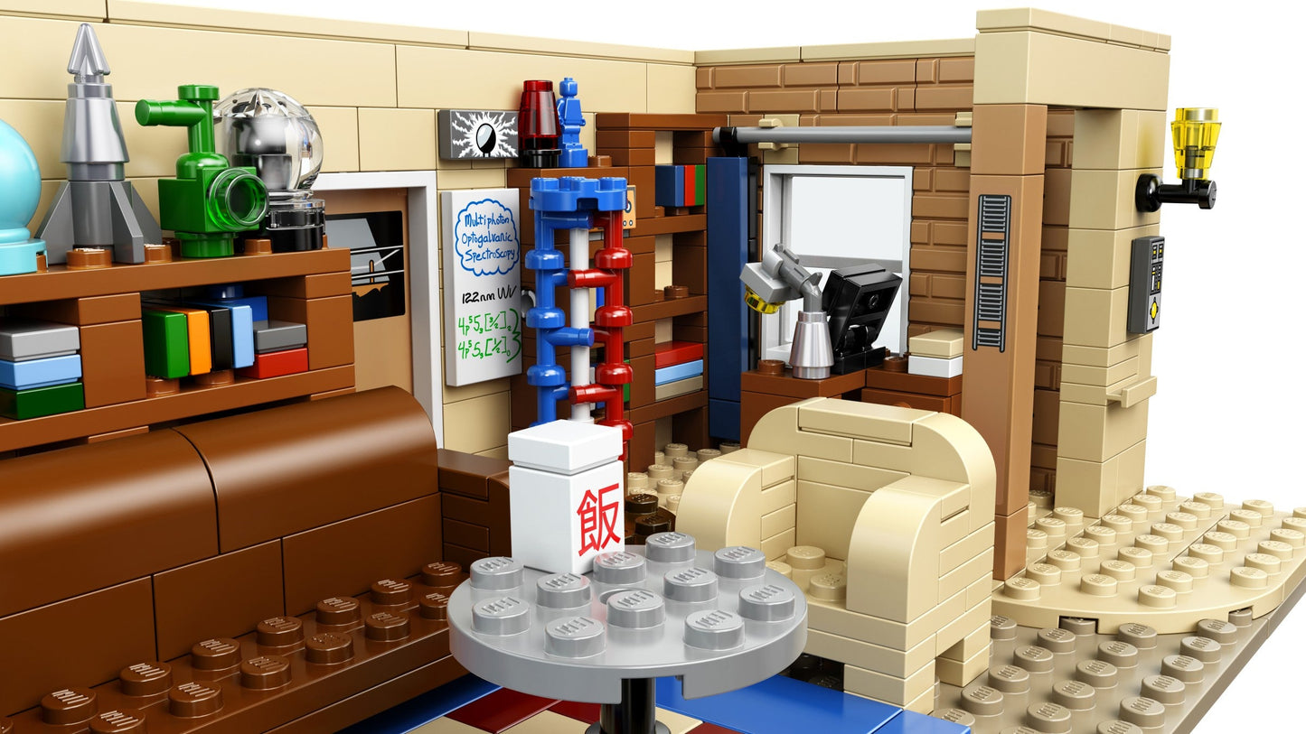 LEGO 21302 The Big Bang Theory Set - Build Leonard & Sheldon's Living Room