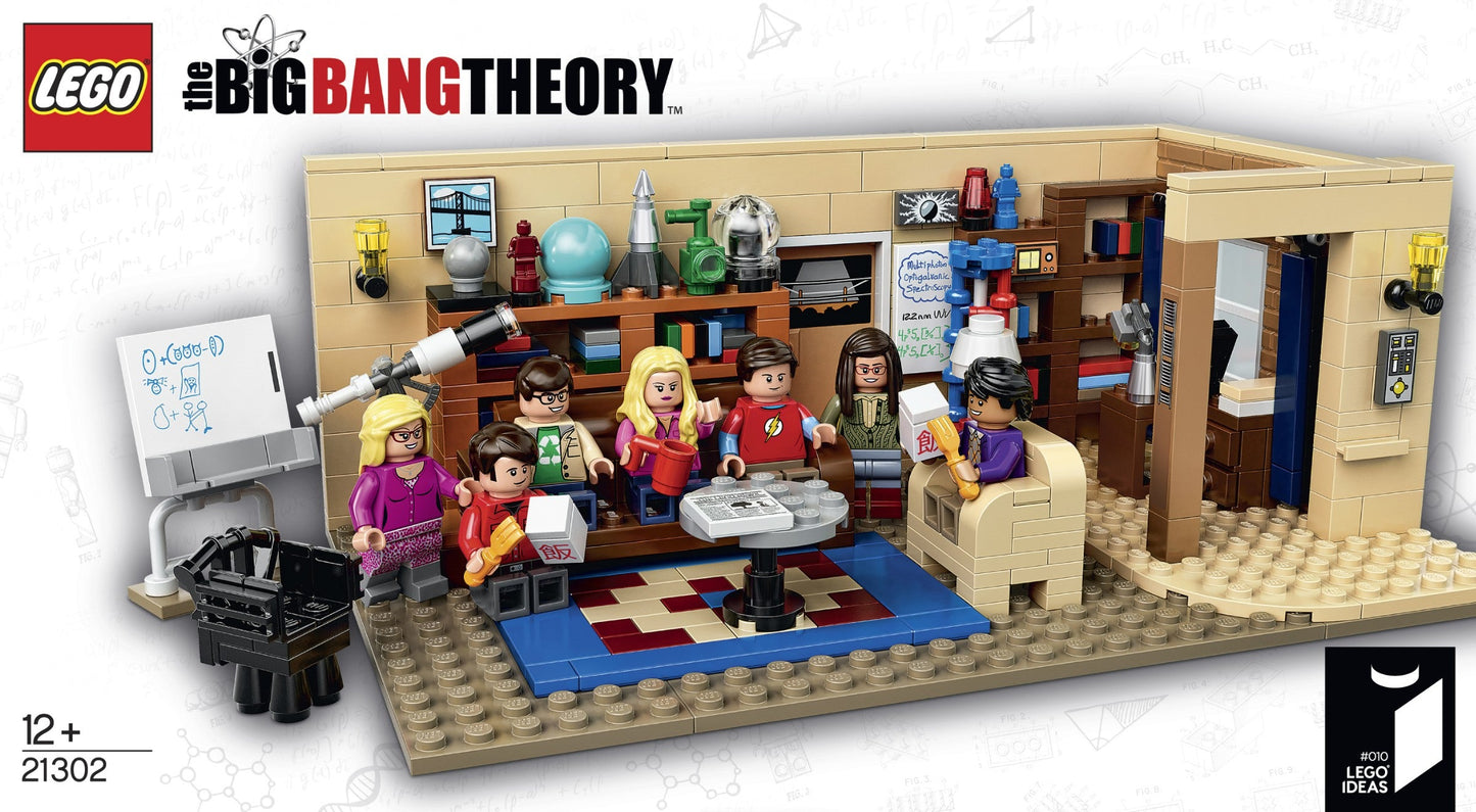 LEGO 21302 The Big Bang Theory Set - Build Leonard & Sheldon's Living Room