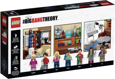 LEGO 21302 The Big Bang Theory Set - Build Leonard & Sheldon's Living Room - SuperSaverAU - view 1