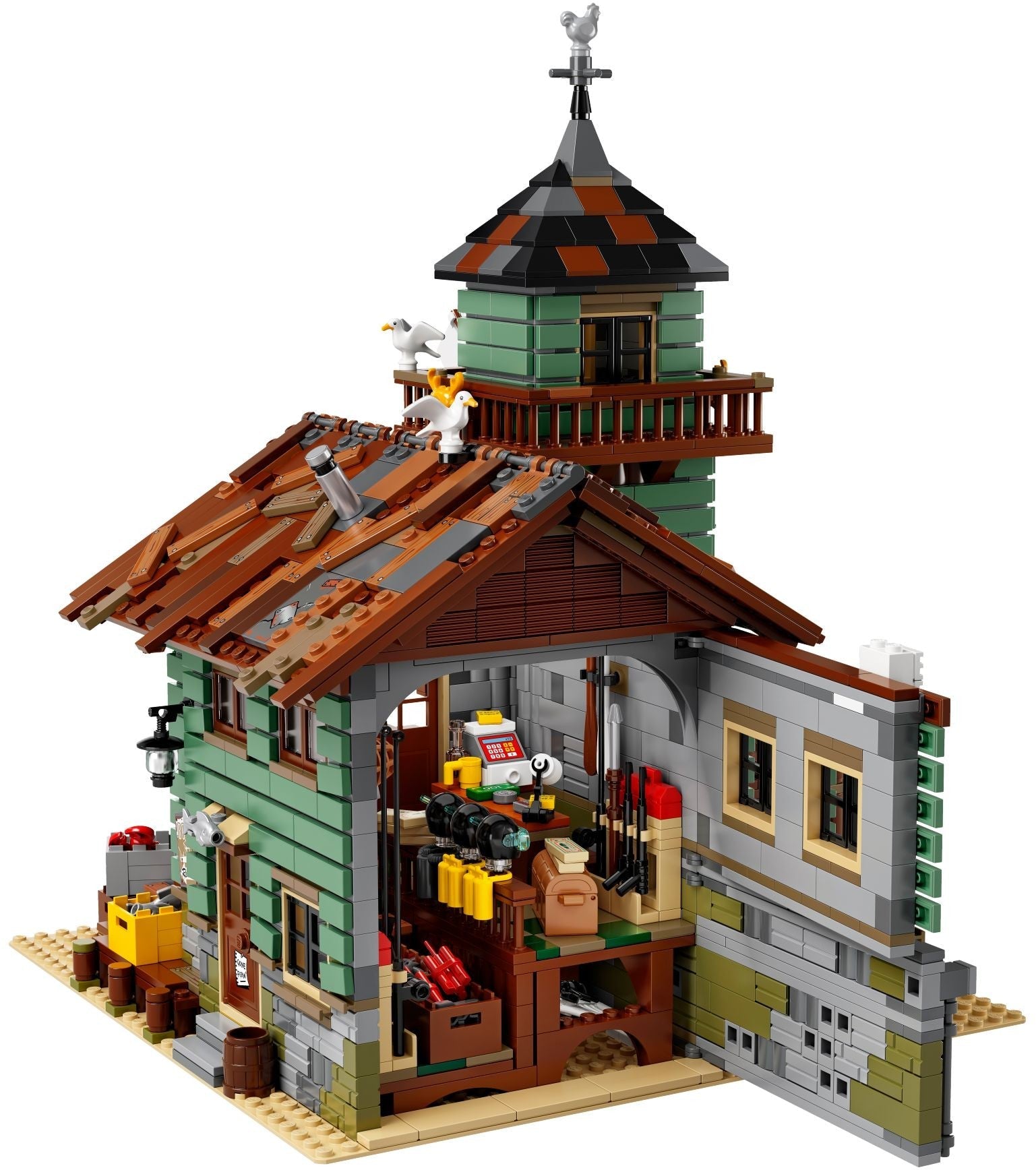 LEGO 21310 Old Fishing Store: Detailed Shop & Watchtower - SuperSaverAU - view 5