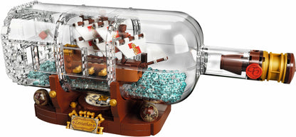 LEGO 21313 Ideas and CUUSOO Ship in a Bottle