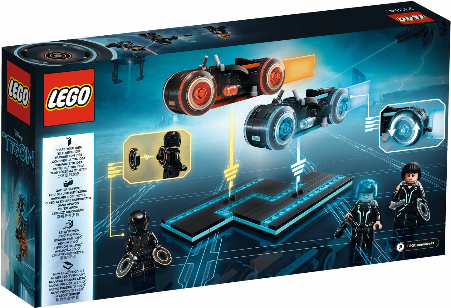 LEGO 21314 Ideas and CUUSOO TRON: Legacy