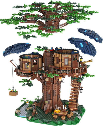 LEGO 21318 Tree House: Buildable Playset with Family Minifigures