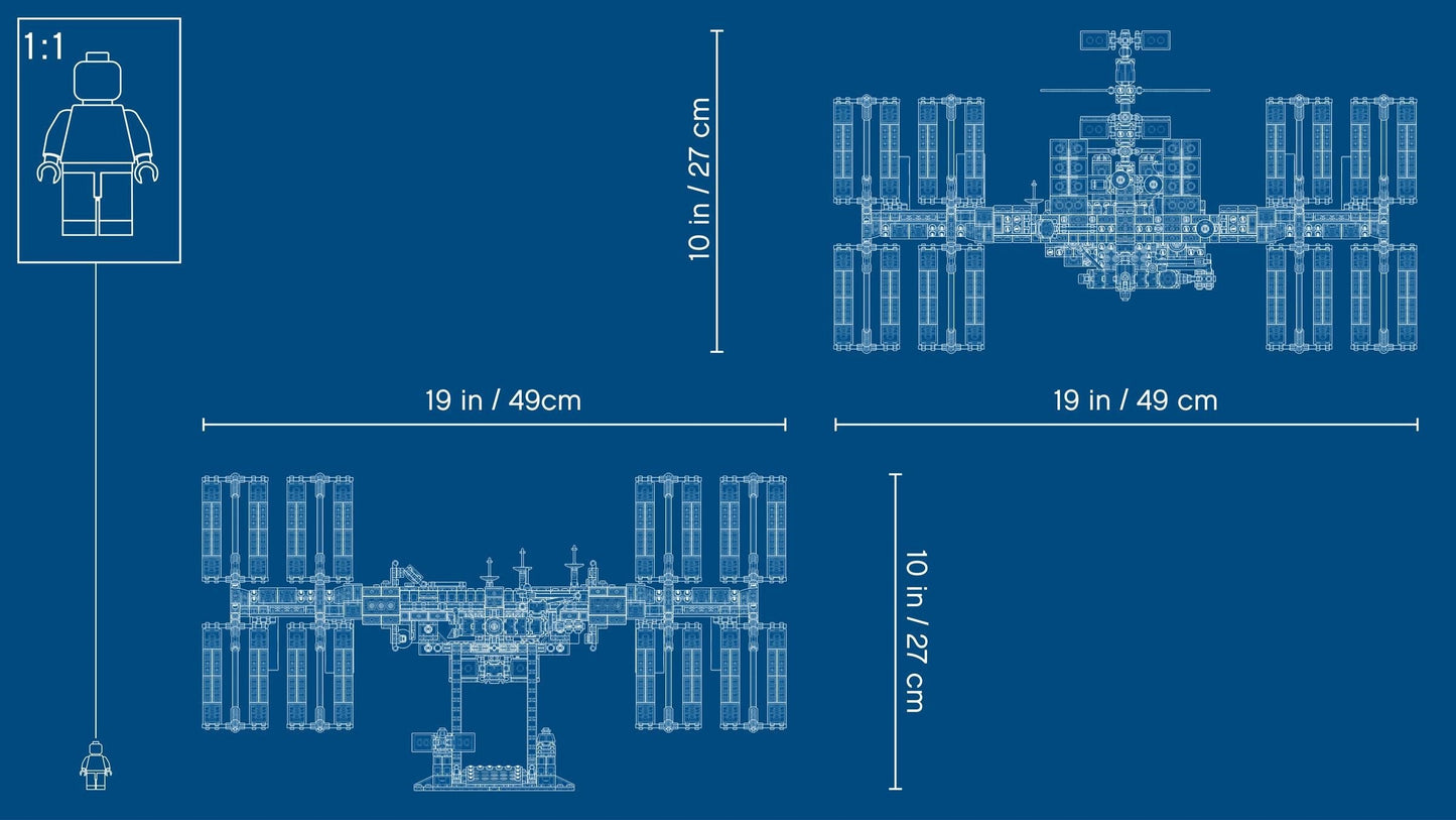 LEGO 21321 International Space Station Model Kit