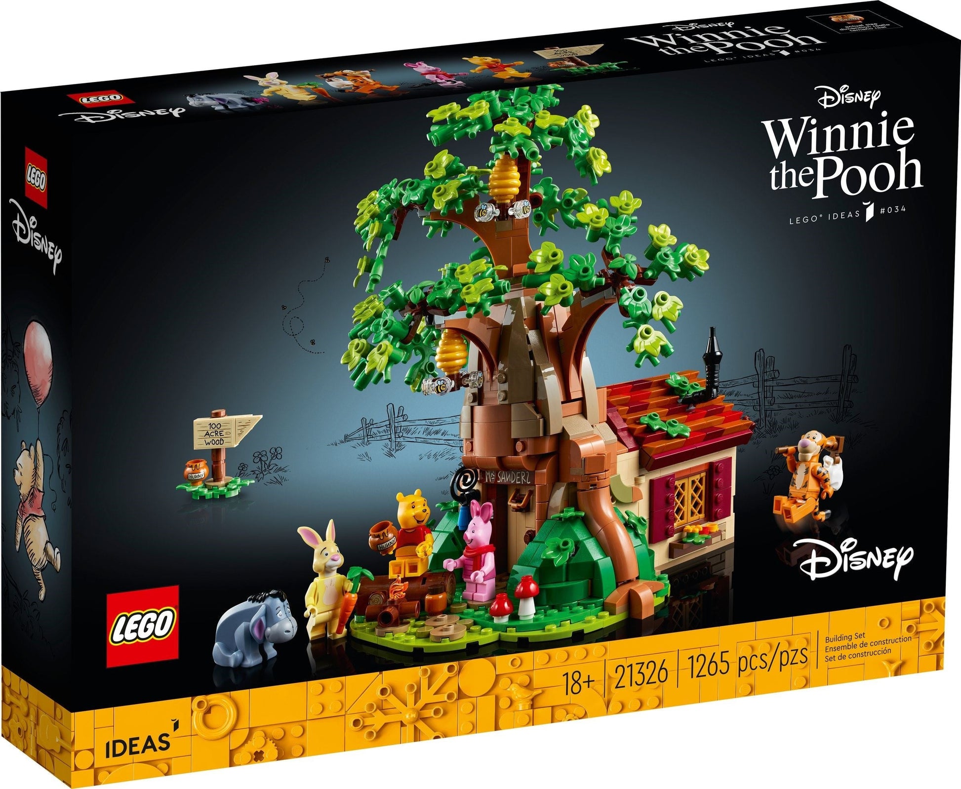 LEGO 21326 IDEAS Winnie the Pooh- Auzzi Store