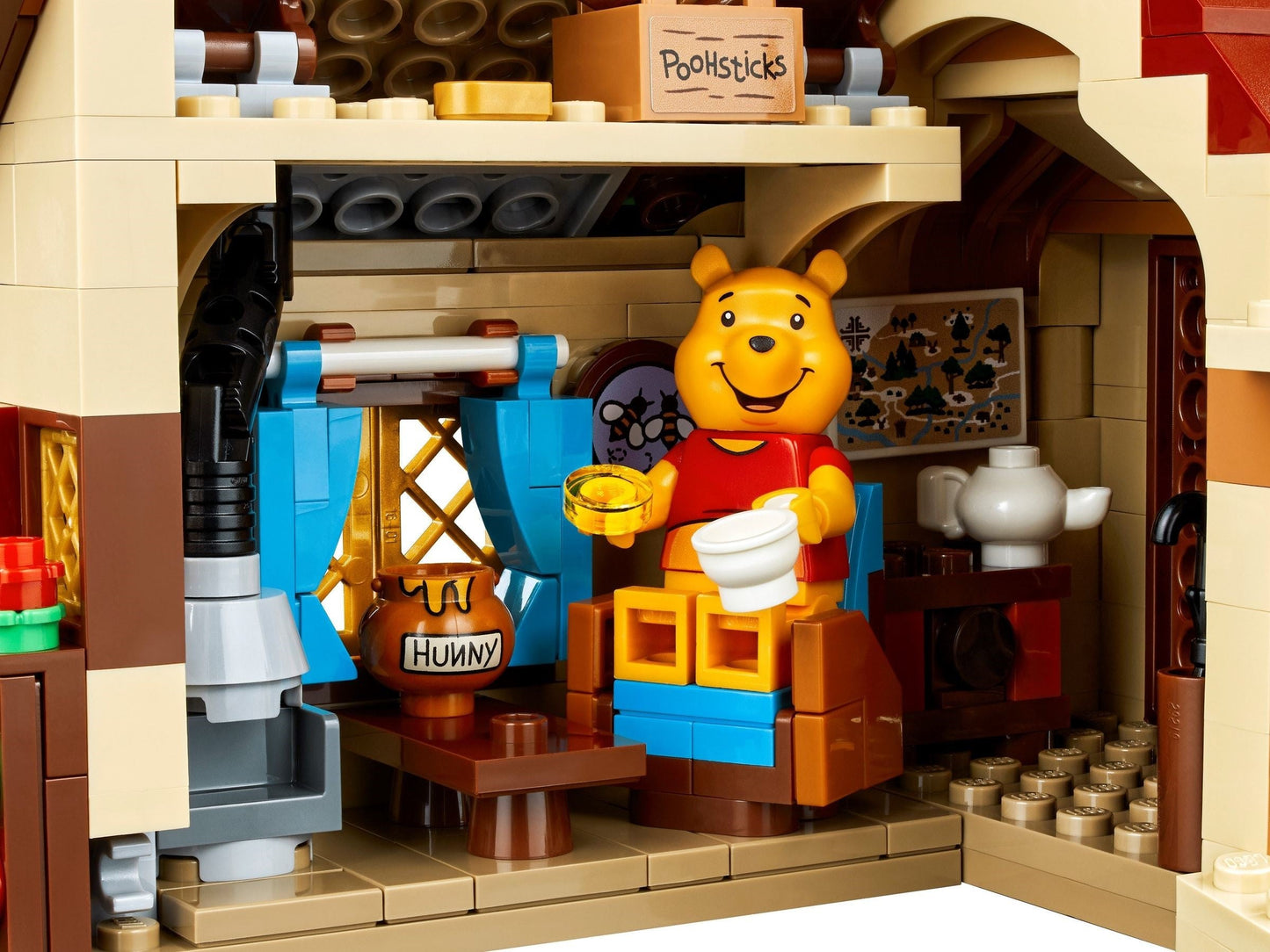 LEGO 21326 IDEAS Winnie the Pooh- Auzzi Store