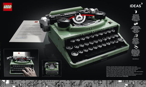 LEGO 21327 Typewriter: Build a Vintage LEGO Machine! - SuperSaverAU - view 1