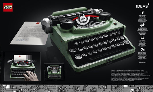 LEGO 21327 Typewriter: Build a Vintage LEGO Machine!