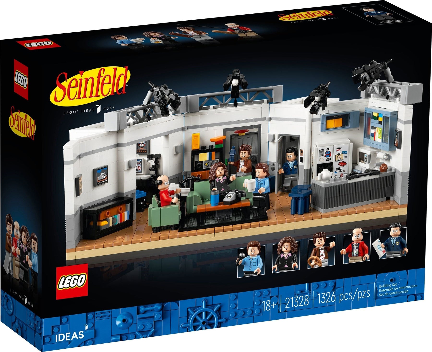LEGO 21328 Seinfeld Set - Build Jerry's Apartment - SuperSaverAU - view 1
