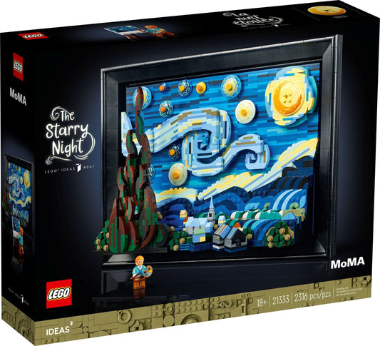 LEGO 21333 Vincent Van Gogh: The Starry Night 梵高名畫 - 星夜 / 星空- Auzzi Store