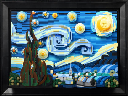 LEGO 21333 Vincent Van Gogh: The Starry Night 梵高名畫 - 星夜 / 星空- Auzzi Store