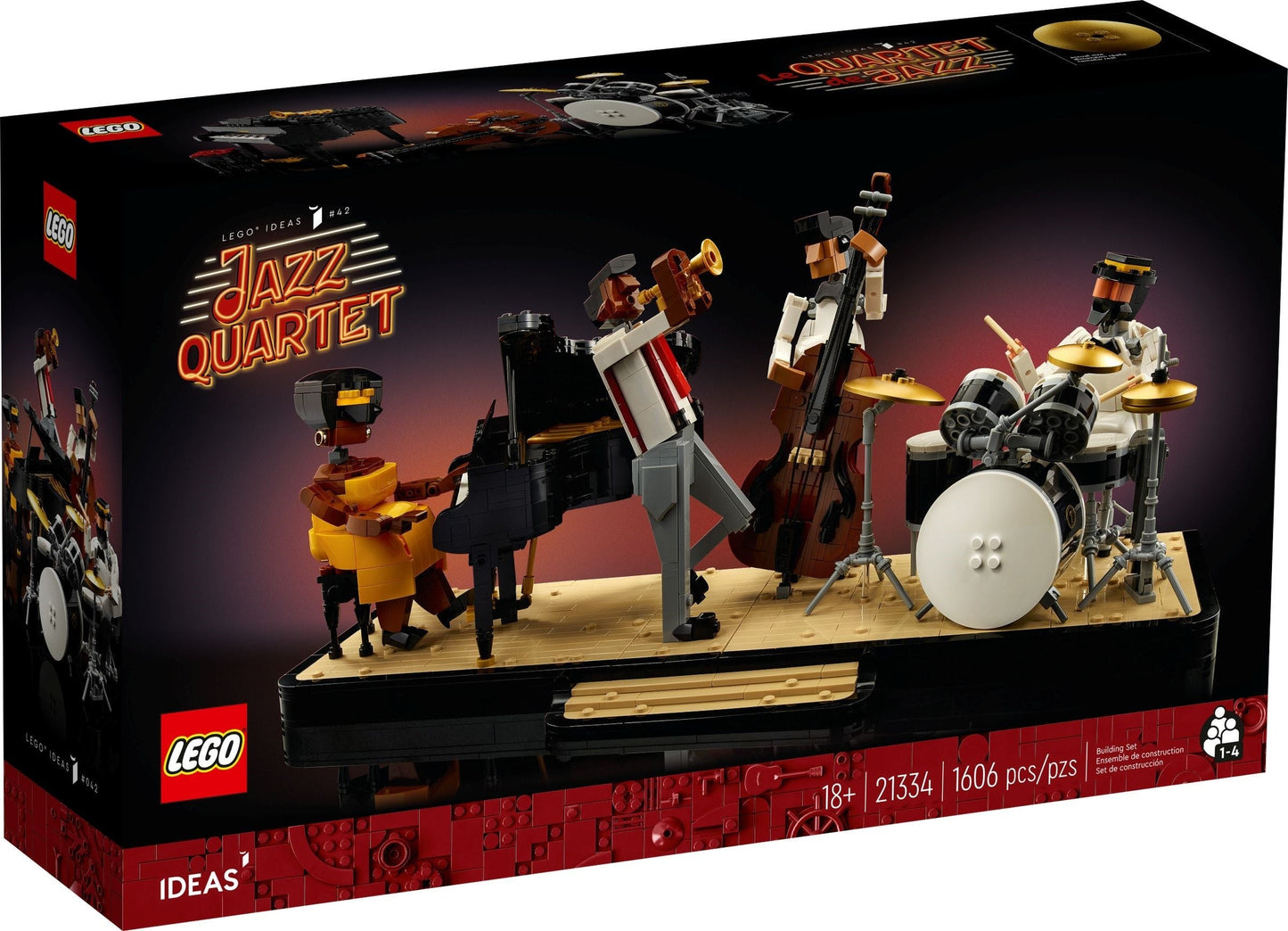 LEGO Ideas 21334 Jazz Quartet- Auzzi Store