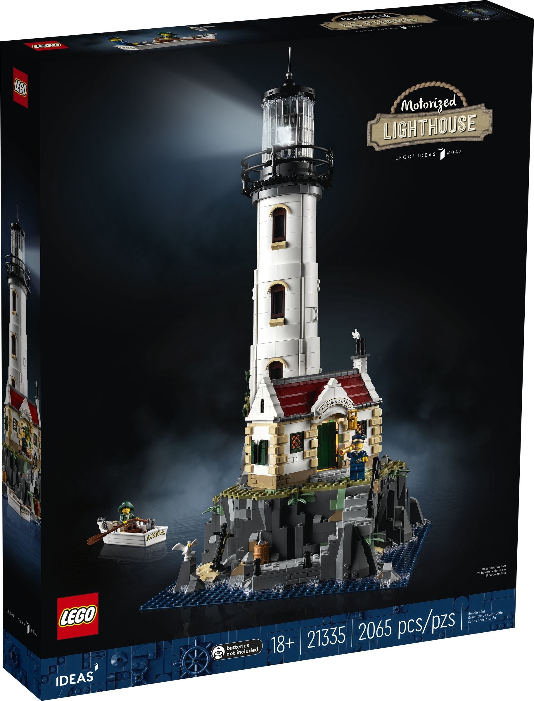LEGO IDEAS Series 21335 Motorized Light House- Auzzi Store