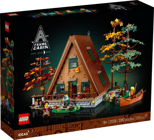LEGO Ideas Series 21338 A-Frame Cabin- Auzzi Store