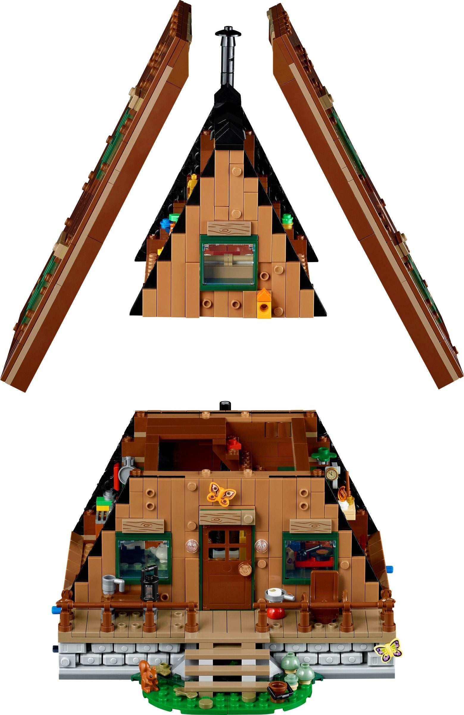 LEGO Ideas Series 21338 A-Frame Cabin- Auzzi Store