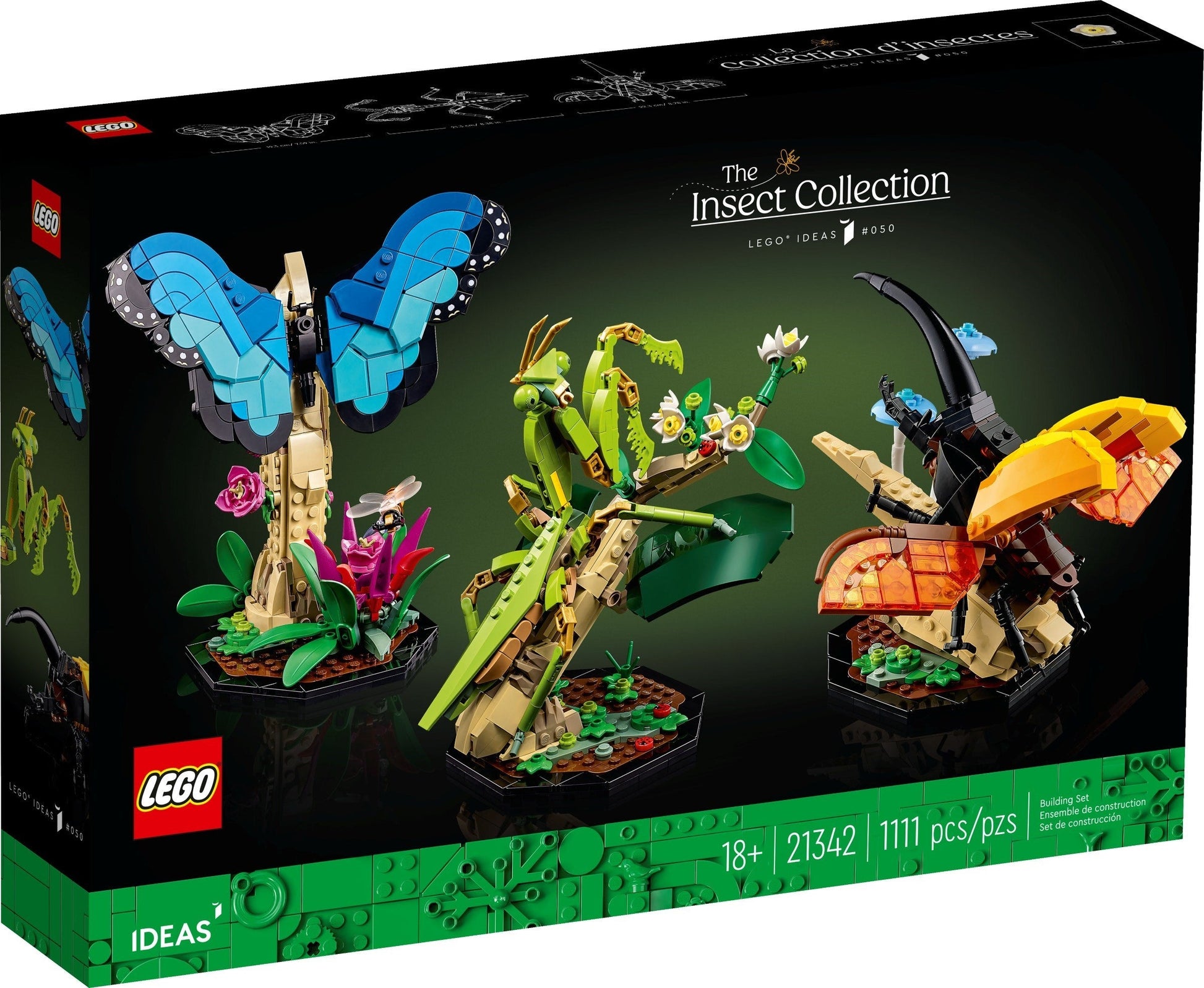 LEGO Ideas Series 21342 The Insect Collection- Auzzi Store