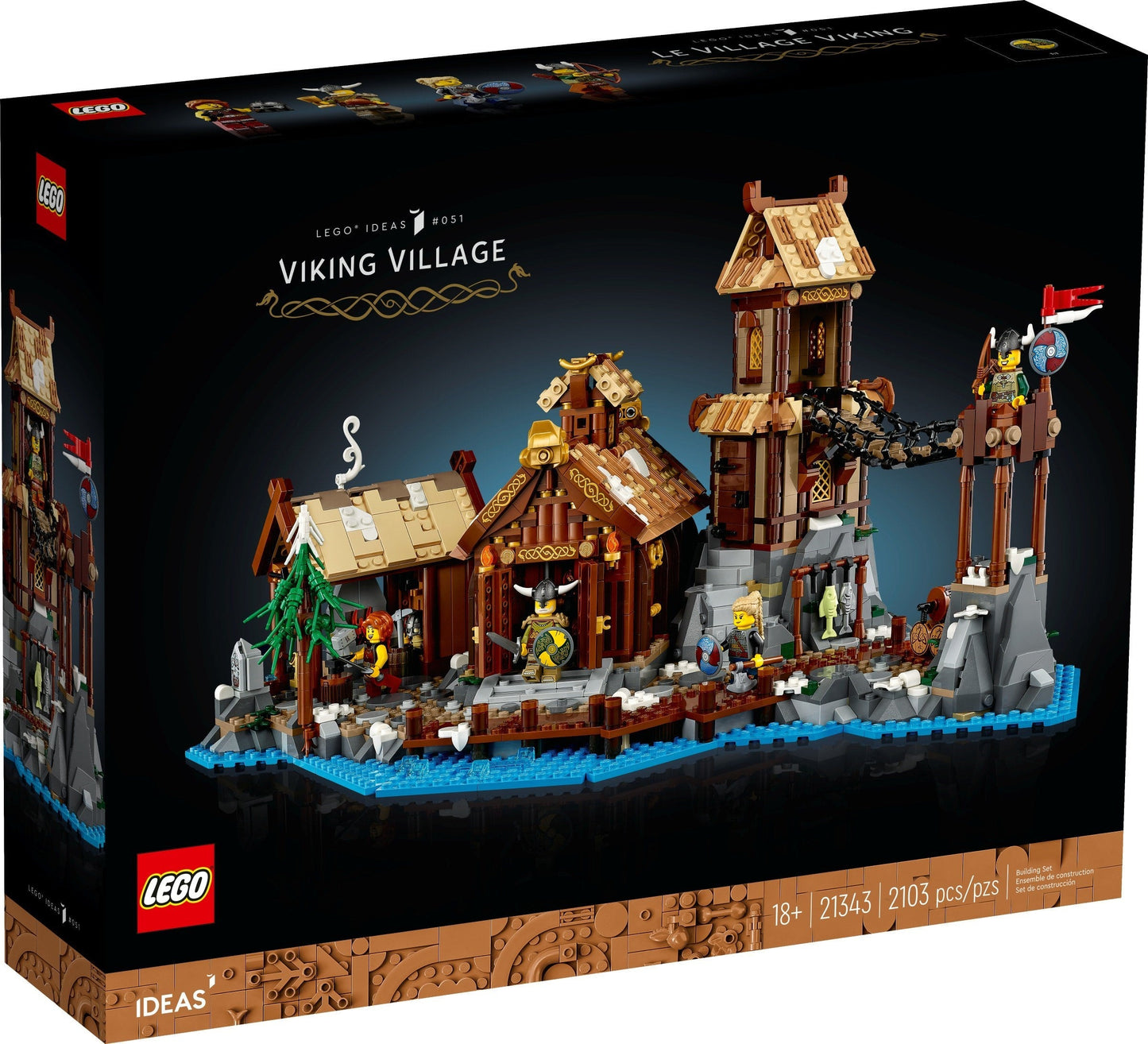 LEGO Ideas Series 21343 Viking Village- Auzzi Store