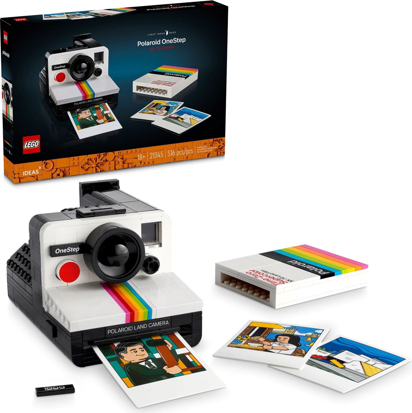 LEGO 21345 Ideas Polaroid OneStep SX70 Camera