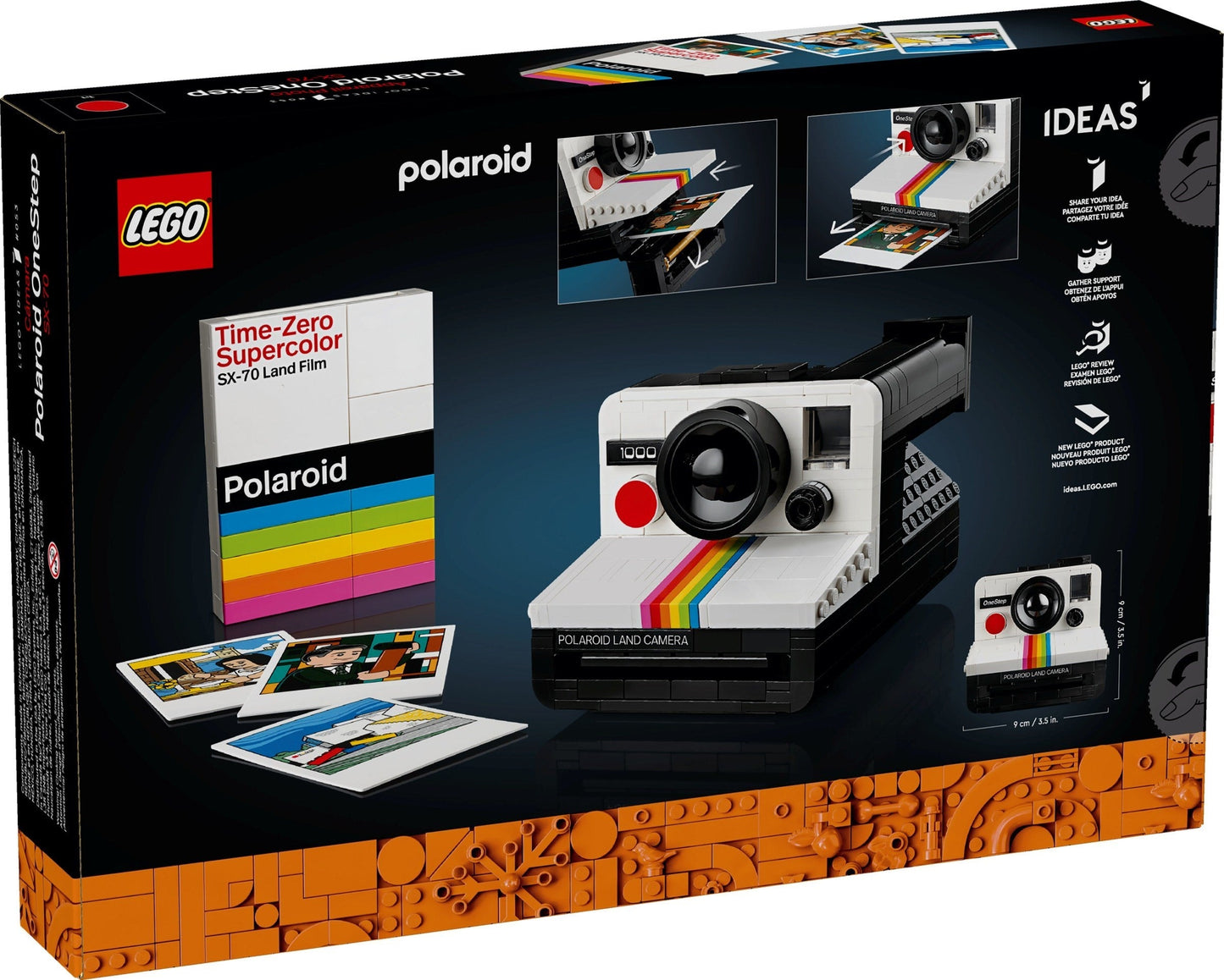 LEGO 21345 Ideas Polaroid OneStep SX70 Camera