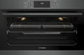 Westinghouse 90cm multi-function oven with AirFry - 125L gross, twin fan, dark stainless steel - WVE9516DD