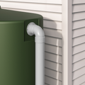 Rain Harvesting 90mm Flanged Tank Overflow PVC Extra High Volume - SuperSaverAU - view 5