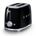 Smeg Kettle and 2 Slice Toaster Pack - Black, 1.7L Kettle, 6 Browning Levels - KLF03BLAUTSF01BLAU