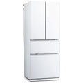 Mitsubishi Electric 442L French Door Fridge - Glacier White Glass, VitaLED Drawer - MR-LX442EX-GWH-A