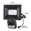 Arlec 20W LED Security Floodlight - 1700 Lumens - Aluminium - PIR Sensor - SuperSaverAU - view 4