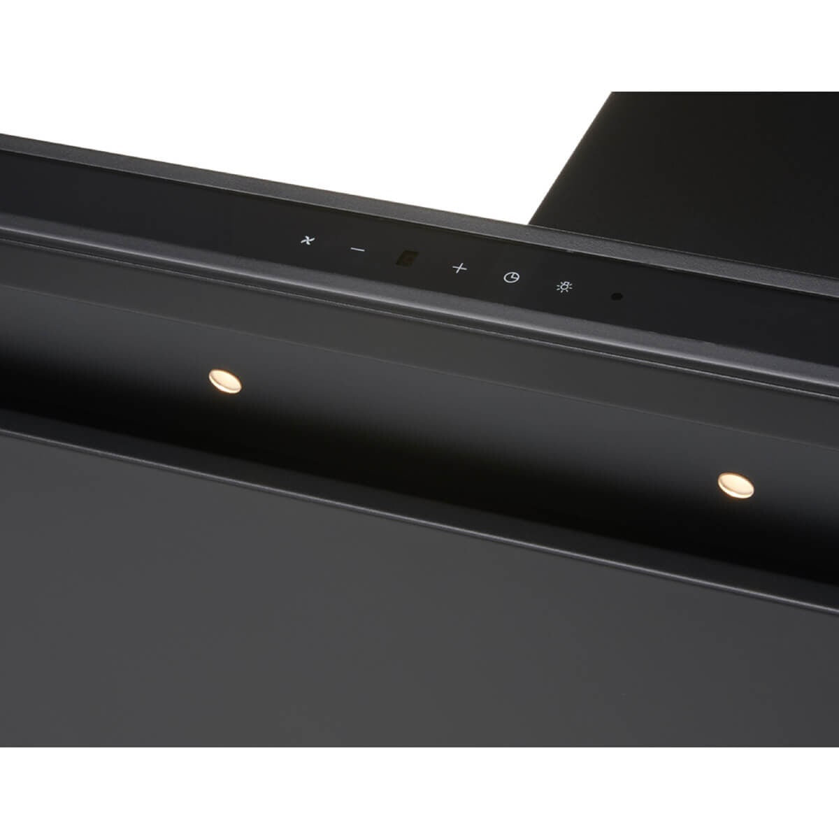 Schweigen 90cm Wall Canopy Rangehood - Matte Black - 3200m³/h - ISO-Drive SE Motor Pack - DS3326B-9SEPAK
