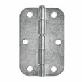 Pinnacle Radius Butt Hinge - 90mm - Zinc Plated - Loose Pin - SuperSaverAU - view 1
