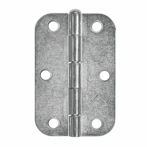 Pinnacle Radius Butt Hinge - 90mm - Zinc Plated - Loose Pin - SuperSaverAU - view 1