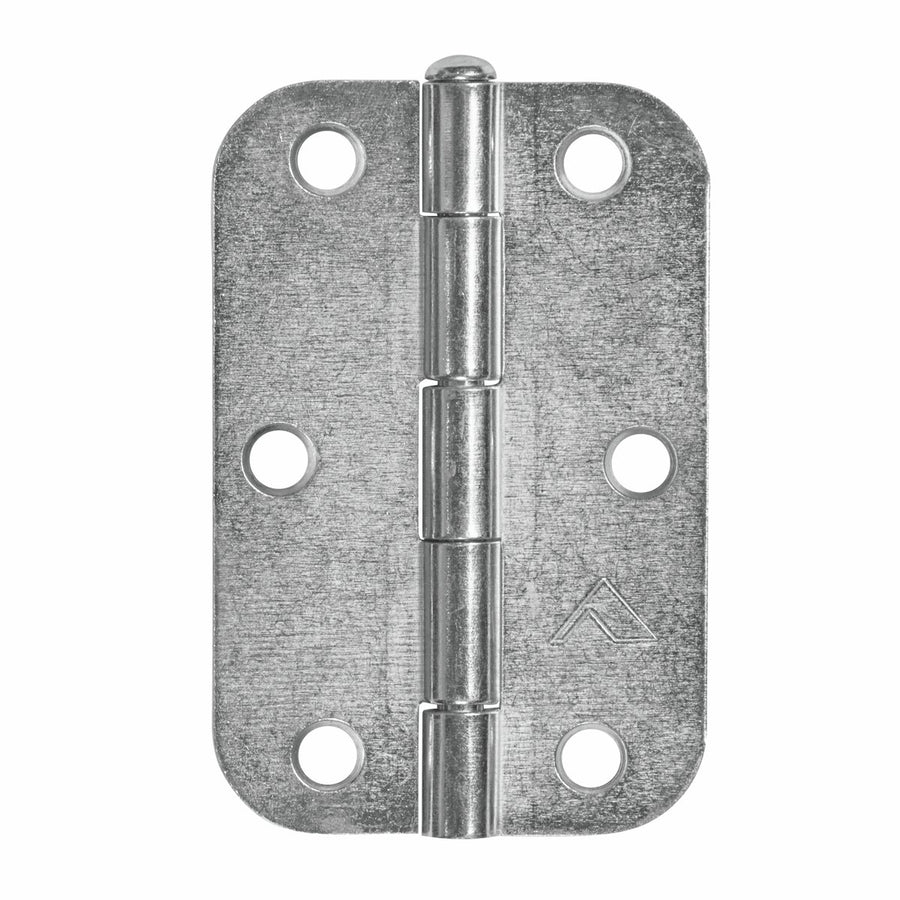 Pinnacle Radius Butt Hinge - 90mm - Zinc Plated - Loose Pin - SuperSaverAU - view 1