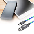 Antsig 1m USB-A to USB-C Light-Up Charging Cable - AP202