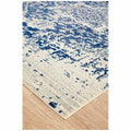 Rug Culture Evoke Extra Large Rug - Bone White and Navy Power Loomed Polypropylene - EVO253WNAV400X300